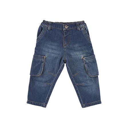 Panço Erkek Çocuk Denim Pantolon Lacivert