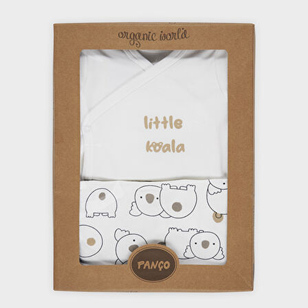 Unisex Çocuk Koala Baskılı 5'li Yenidoğan Set      