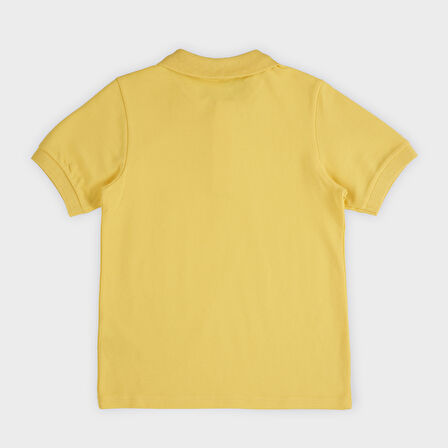 Erkek Çocuk Yakası Dikiş Detaylı T-Shirt Ekru
