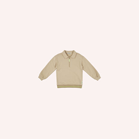 Erkek Çocuk  Yakalı Sweatshirt         