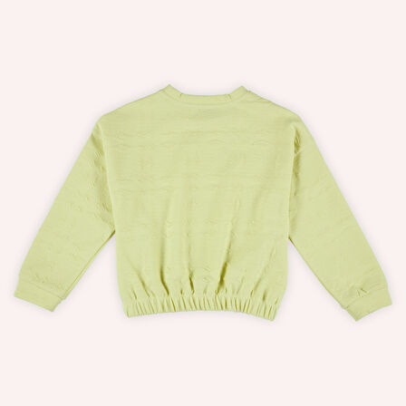 Kız Çocuk Sweatshirt Bej