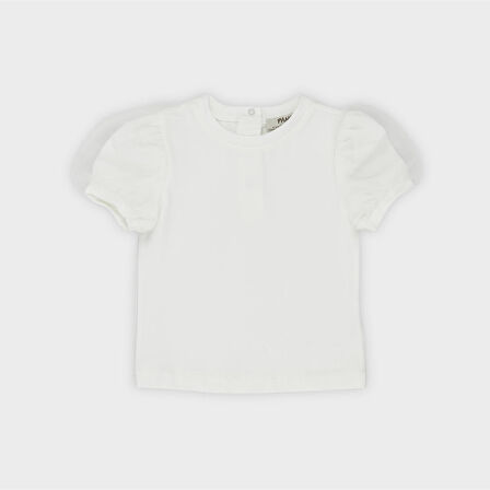 Kız Çocuk Desenli İki Parçalı Elbise Pembe