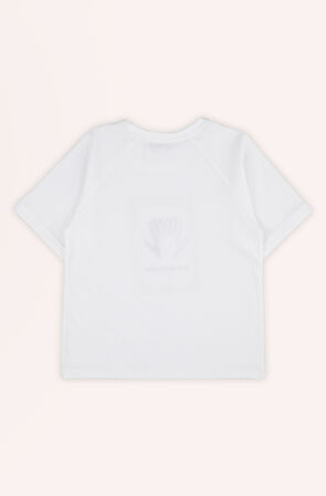 Erkek Çocuk Baskılı T-Shirt Ekru