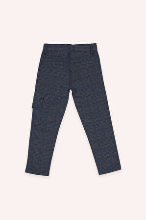 Erkek Çocuk  Ekose Pantolon         