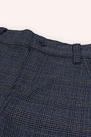 Erkek Çocuk  Ekose Pantolon         