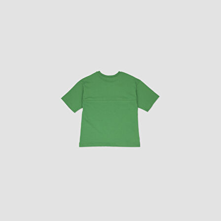 Erkek Çocuk  Bisiklet Yakalı T-Shirt       