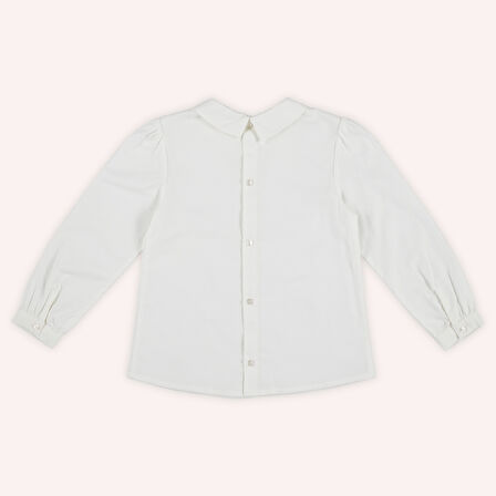 Kız Çocuk  Bebe Yakalı Bluz       