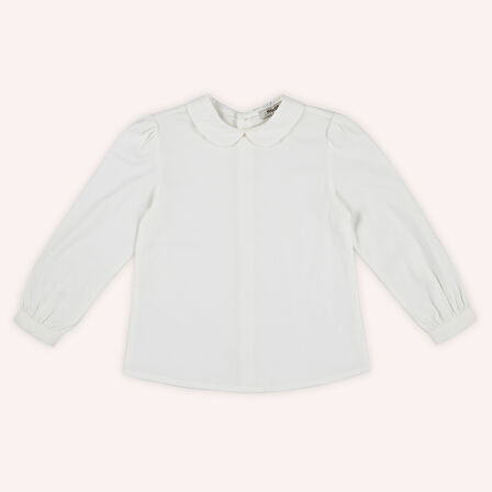 Kız Çocuk  Bebe Yakalı Bluz       