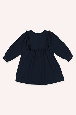 Kız Çocuk Elbise Lacivert