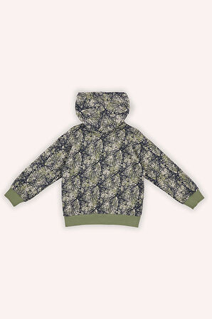 Erkek Çocuk Baskılı Sweatshirt Bej