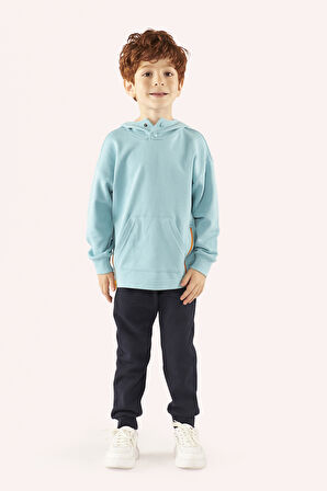 Erkek Çocuk Kapüşonlu Sweatshirt      