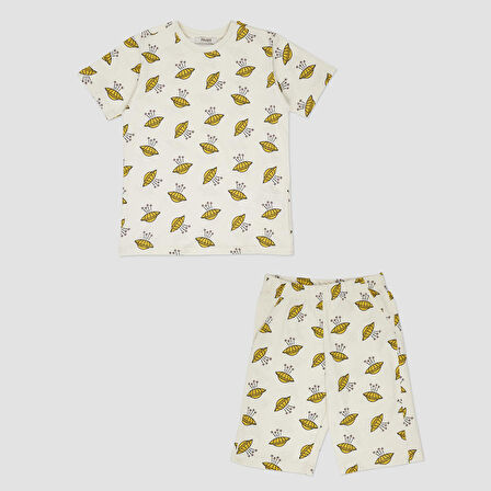 Erkek Çocuk  Desenli Pijama Takımı       