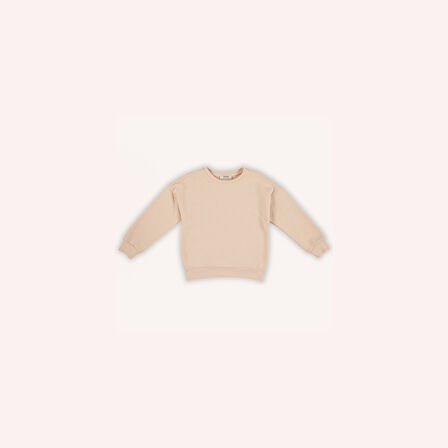 Kız Çocuk Sırtı Baskı Detaylı Sweatshirt    