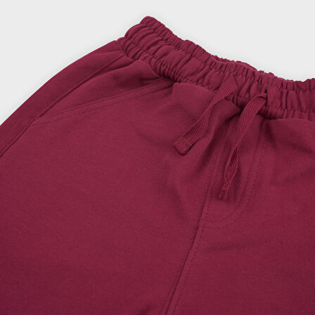 Erkek Çocuk Beli Lastikli Örme Şort Bej