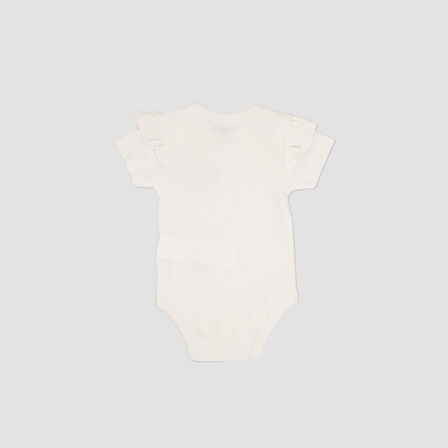 Kız Çocuk  Baskılı Kısa Kollu Body      