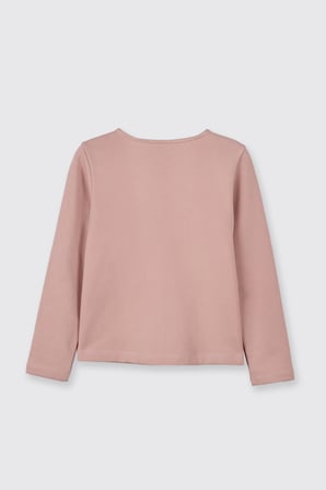 Kız Çocuk Örme Hırka Pembe