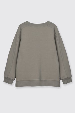 Erkek Çocuk Cepli Sweatshirt Antrasit