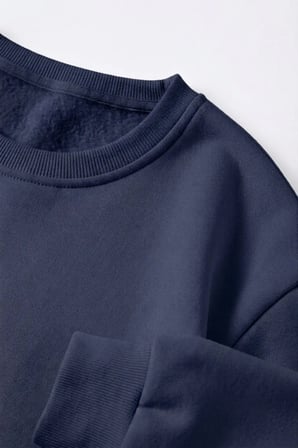 Unisex Rüya Kapanı Baskılı Bisiklet Yaka Sweatshirt