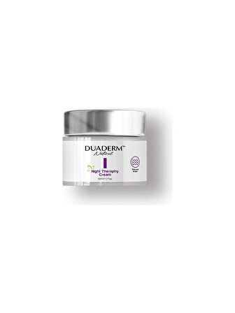 Duaderm Nemlendirici, Onarıcı Night Theraphy Cream (Liposomal Vit C & Vit A + Petinyl Palmitate) 50 ml