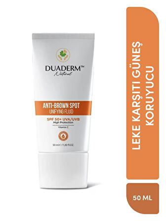 DUADERM ANTİ BROWN SPOT 50 ML YÜZ SPF 50