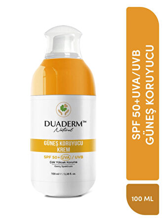 DUADERM YÜZ VE VÜCUT GÜNEŞ KREMİ 50 SPF 100 ML