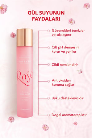 Rosever Skin Soul Saf Gül Suyu