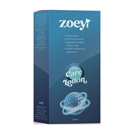 Zoey Care Lotion Kedi ve Köpekler İçin Ağız Bakım Losyonu 250 ml