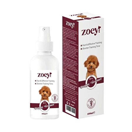 Zoey Puppy Trainer Köpek Tuvalet Eğitim Spreyi 100 ml