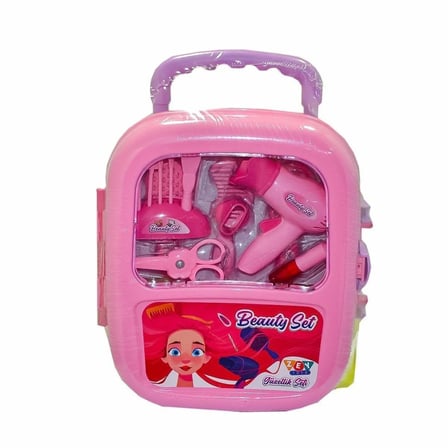 15 Parça 31 cm Valizli Güzellik Seti 0083