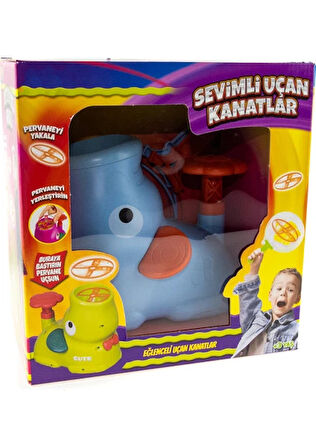 ZeyToys Sevimli Uçan Kanatlar Fox ZEY2035 MAVİ