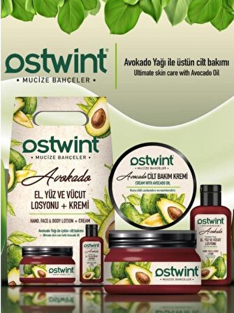 Ostwint 300 Ml Krem + 100 Ml Losyon Set Avacado 8683835159864