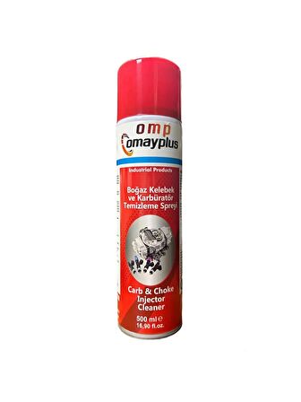 OMP OMAYPLUS Boğaz Kelebek ve Karbüratör Temizleme Spreyi 500 ML