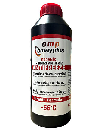 OMP OMAYPLUS -56 1.5 LT KIRMIZI ANTİFRİZ 