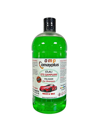 OMP OMAYPLUS CİLALI OTO YIKAMA ŞAMPUANI 1 LİTRE
