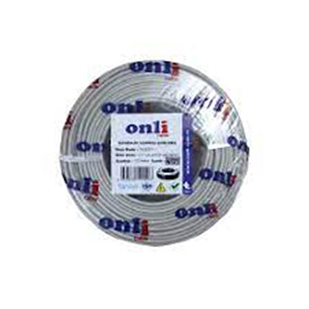 Onli ON-4122 4+1 1x0,22 mini Coax 4x0,22mm 2X0,50mm 100 metre CCA Kamera Kablosu