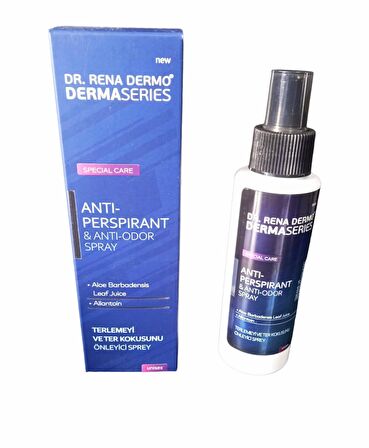 DR. Rena Dermo Anti-Perspirant sprey terlemeyi ve ter kokusunu önleyici sprey 100 ml