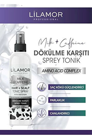 Professional Milk & Kafein & Dökülme Karşıtı Saç Toniği-hızlı Uzamaya Yardımcı 250ml