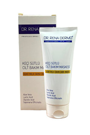 Dr. Rena Dermo Keçi Sütlü Cilt Bakım Maskesi Aloe Vera 100 Gr
