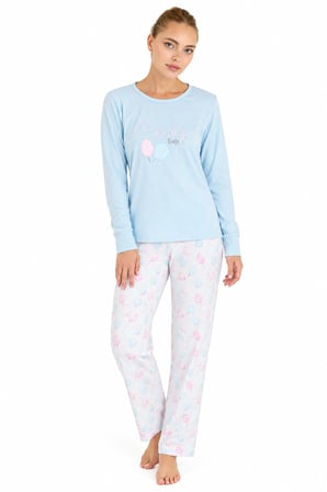 Seamlife Kadın Kışlık Termal Uzun Kollu Pijama Takımı