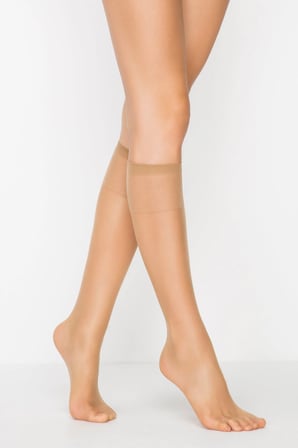 Fit 15 Burunsuz 3lü Bronz Pantolon Çorabı
