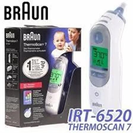 Braun 6520 İrt Thermoscan 7 Braun Kulaktan Ateş Ölçer