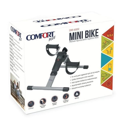 Comfort Plus DM-6002 Dijital Ekranlı Katlanabilir Manuel Egzersiz Pedalı