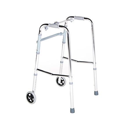 Comfort Plus KY912L Tekerlekli Alüminyum Walker