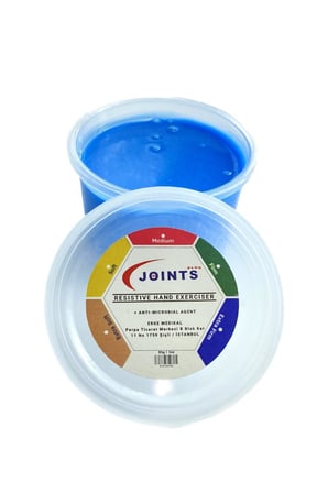 Fizyoterapi Aletleri El Egzersiz Hamuru 85 Gr Mavi