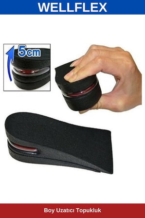 Boy Uzatıcı Topukluk Bedensiz 1 Çift 5 cm