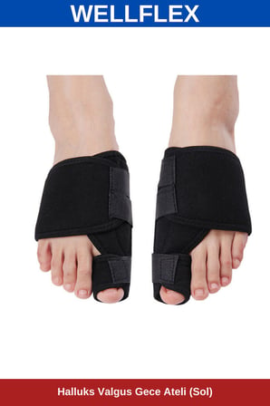 Halluks Valgus Gece Ateli Sol