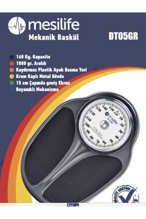 dt-05 mekanik baskül banyo tipi tartı