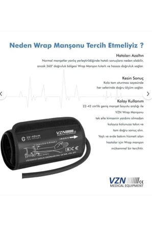 Intelli Wrap Akıllı Manşon 22-42cm Geniş Boy
