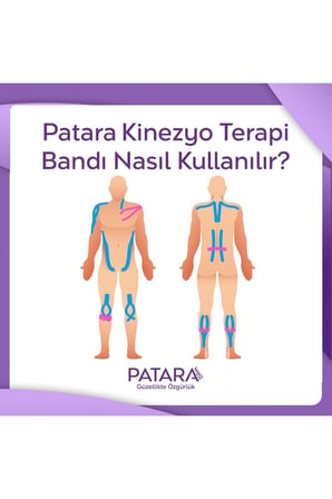 Well Sarı Spor Ve Terapi Bandı, Sport Tape Tape, Sporcu Kas Ağrı Bandı
