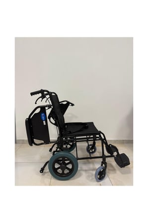 Hafif katlanır kolçak hareketli Alüminyum Transfer Özellikli Tekerlekli Sandalye (dm863laj-a12)